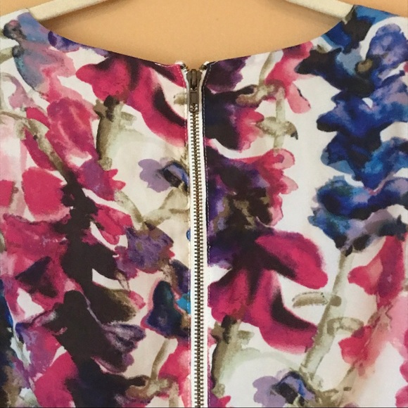 Mimi Chica Cap Sleeve Floral Dress - 1113 - Picture 5 of 7